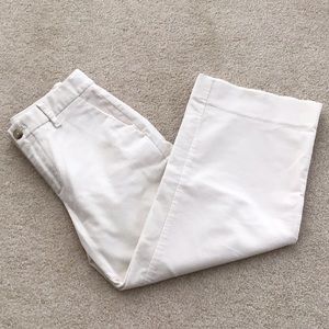 Banana Republic High Rise Cropped Corduroy Pants